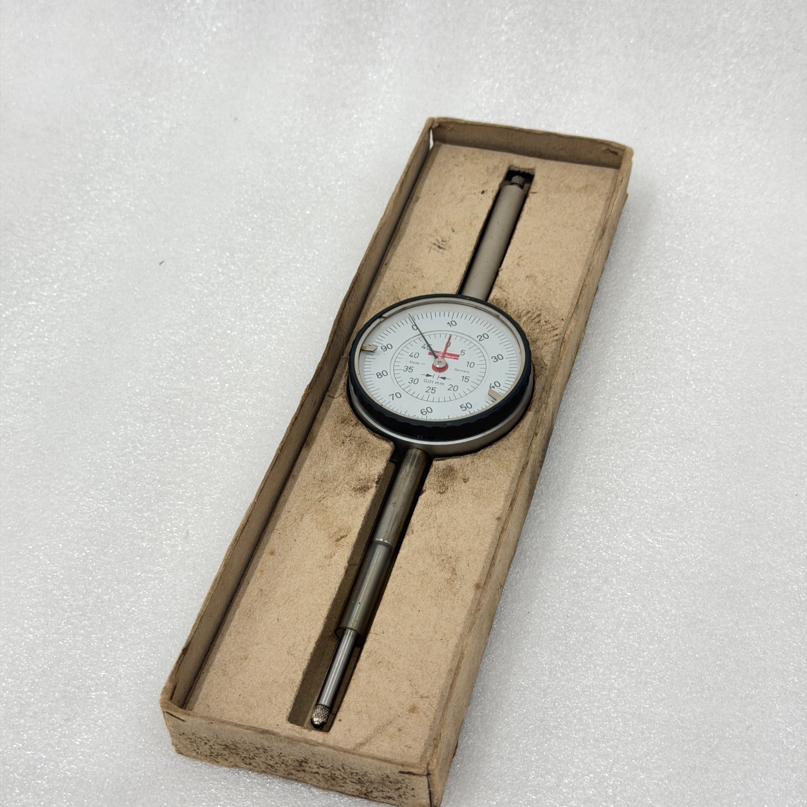KAFER 0.01MM DIAL INDICATOR MADE IN GERMANY PRECISION GAUGE UNUSED FASTSHIP