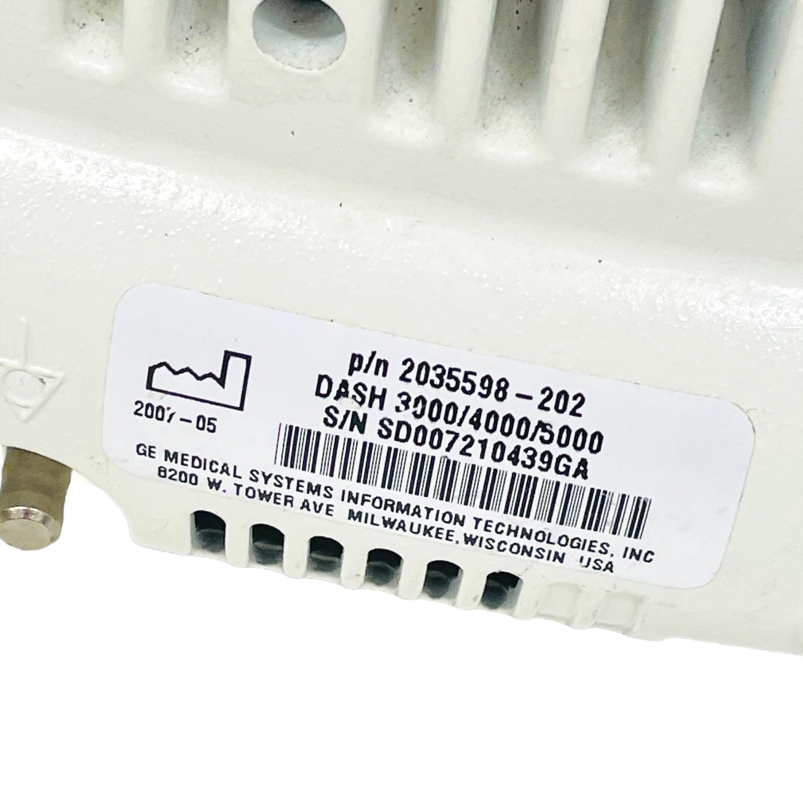 GE Dash 4000 Patient Monitor REF 2035598-202