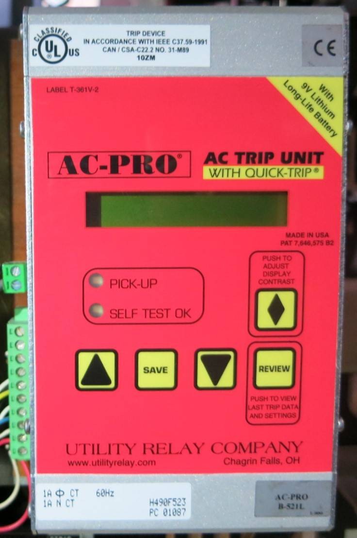 GE AK-2A-100S-2 4000A w AC Pro Trip Unit Breaker General Electric 4000 Amp 100 S