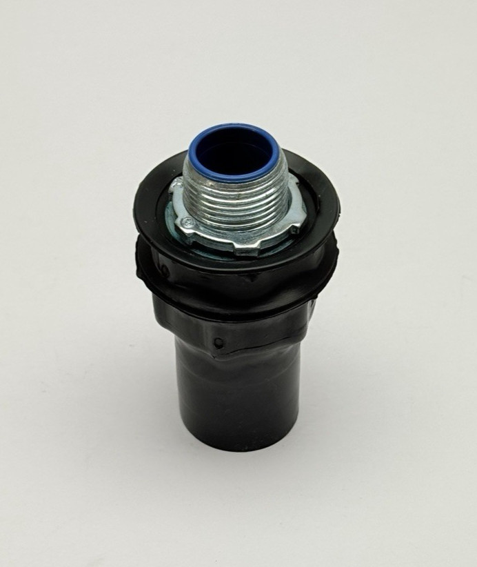 OCAL T&B ST3/4-G 3/4″ PVC COATED LIQUIDTIGHT CONNECTOR, GRAY