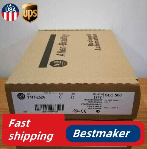 NEW Sealed Allen Bradley 1747-L524 /C SLC 500 CPU Processor Unit Module 1747L524
