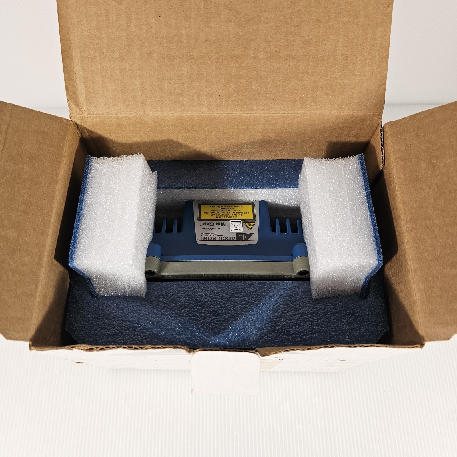 New, Accu-Sort Mini Cam 0109138002 Barcode Scanner Camera 30°, 12.5mm Lens CMOS