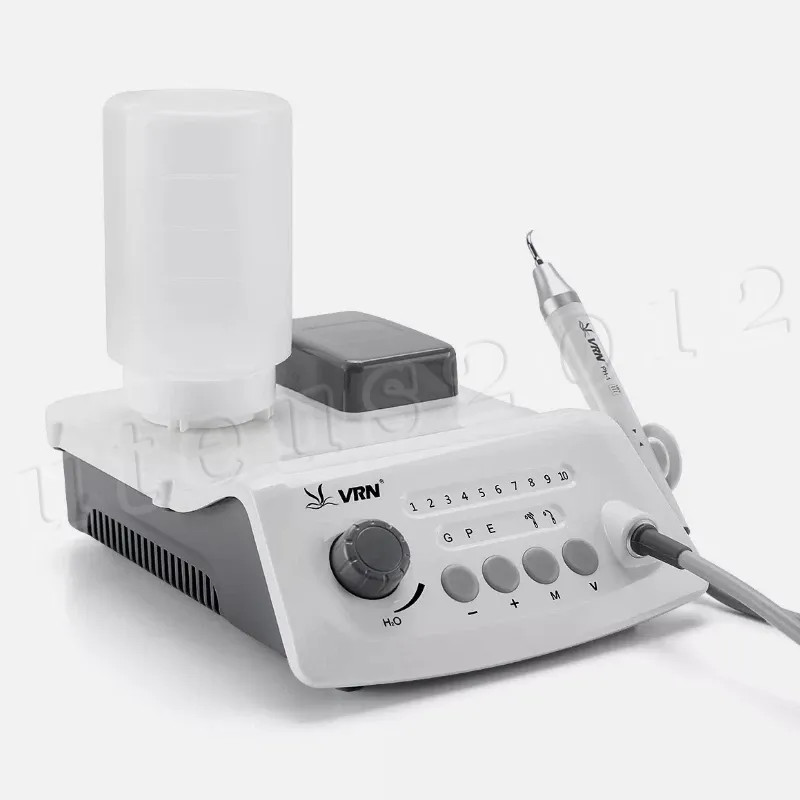 Dental 3 Way Air Water Syringe Triple Spray Handpiece with 2 Nozzles Tips Tubes