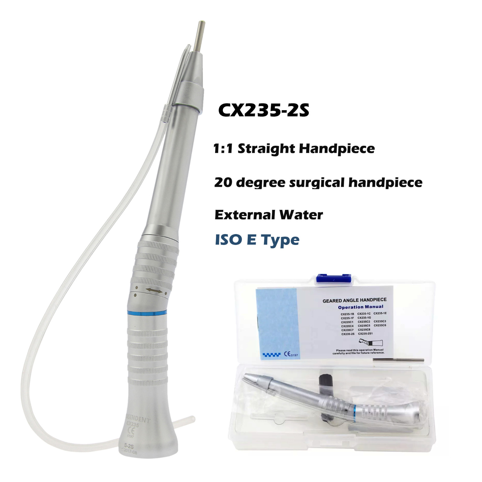 COXO Dental Slow Speed Handpiece 6:1/8:1 Endo 1:5 Electric 1:1 Contra Angle NSK