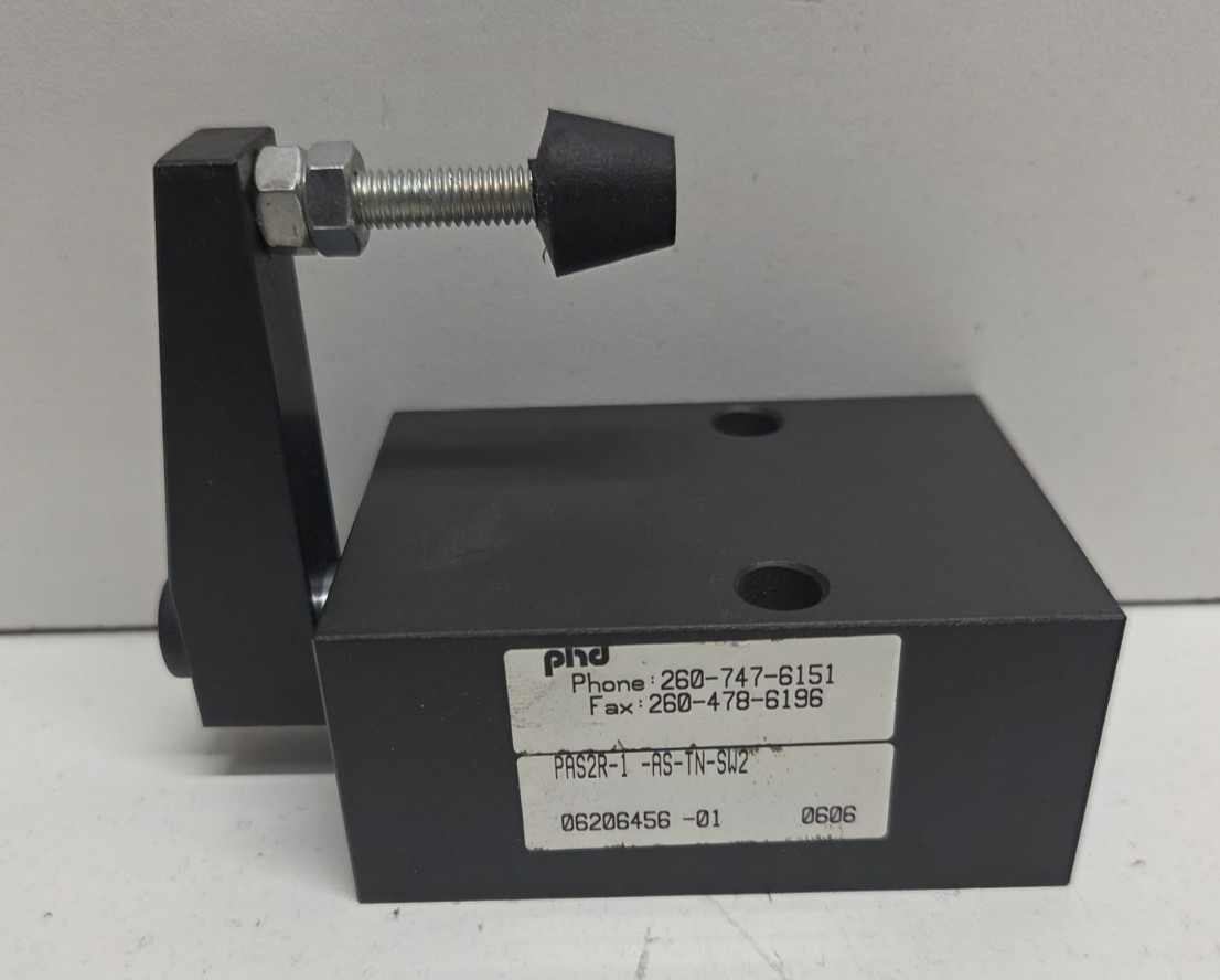 GUARANTEED! PHD PNEUMATIC SWING ARM CLAMP PAS2R-1-AS-TN-SW2