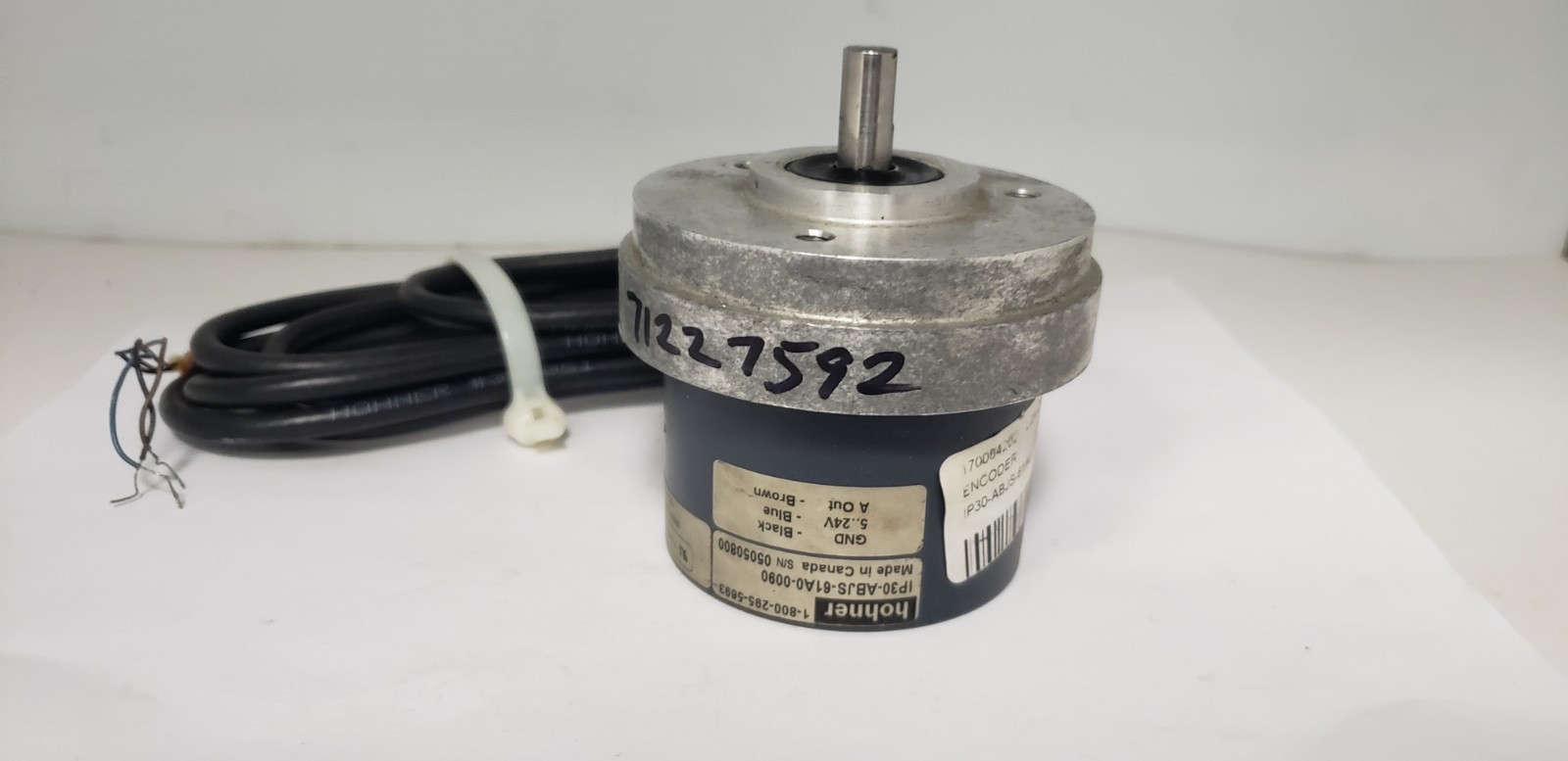 HOHNER IP30-ABJS-61A0-0090 ENCODER, 380mA MAX., CLASS 2