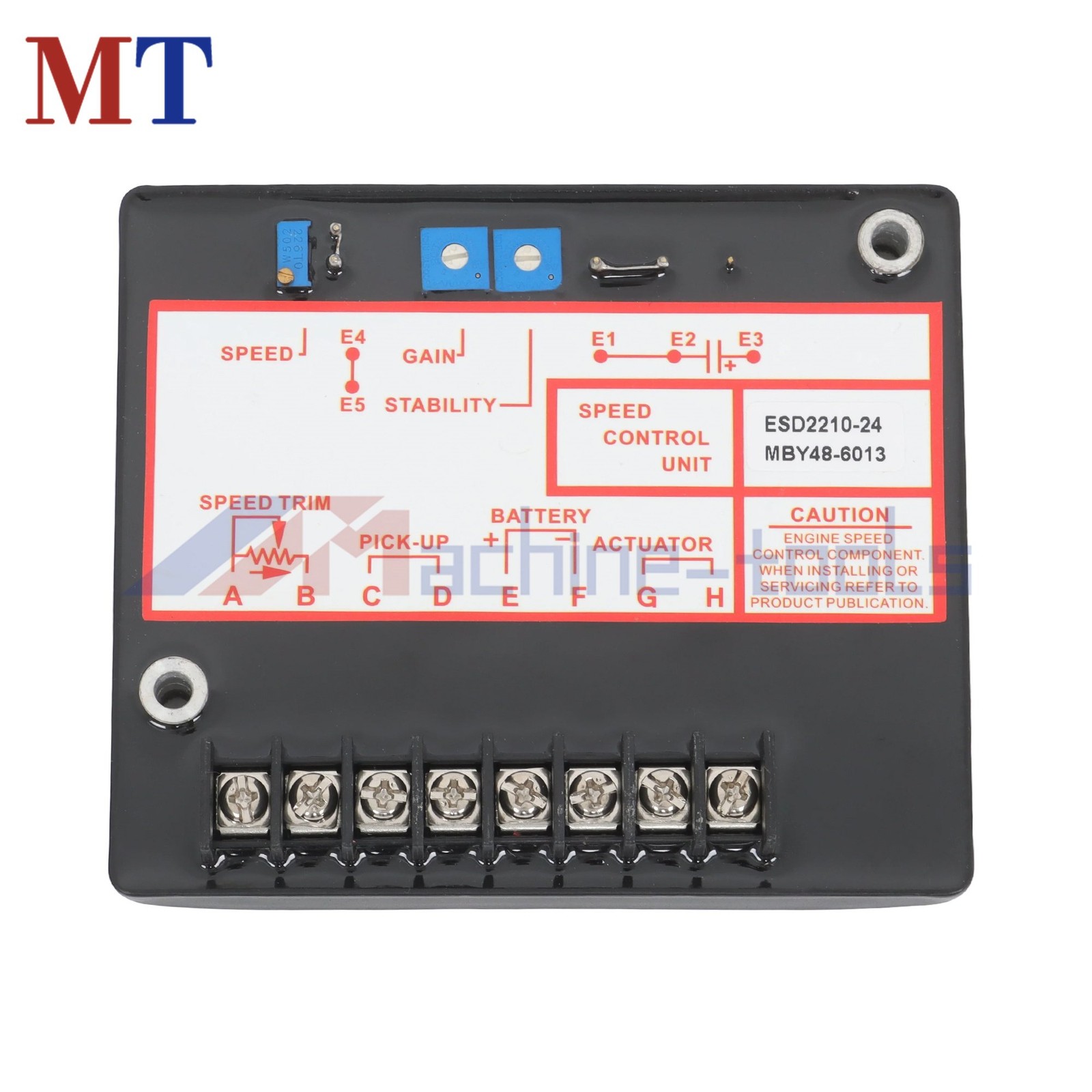 24V ESD2210 ESD2210-24 Engine Speed Control Unit Generator Speed Controller