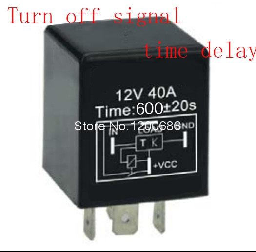 Time Delay Relay 12v Automotive Automatic 5s 10s 1min 5min 10min Switch Turn Off