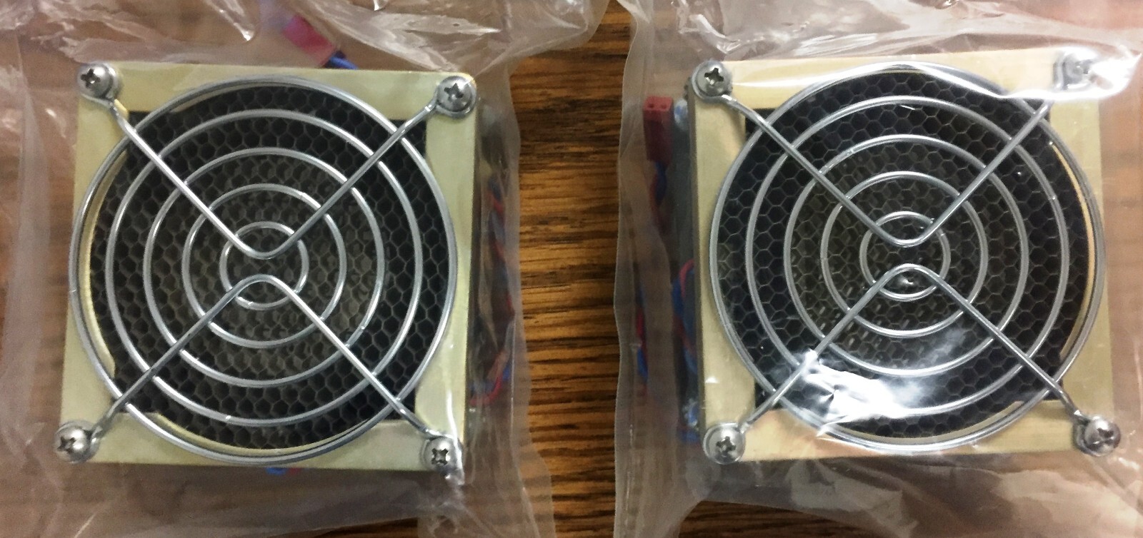 Papst Type 8112-G DC 8V and 16V Fan with Fan Cover on Both Sides