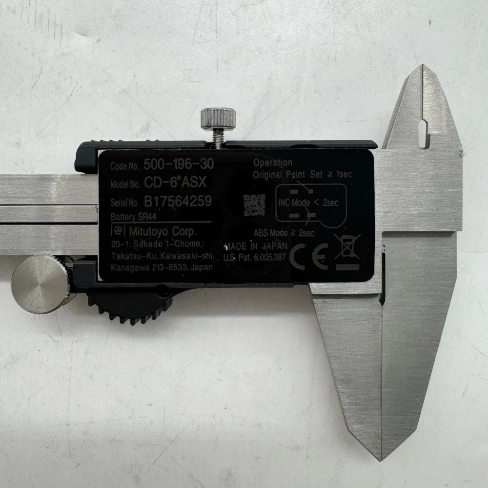 New 500-196-30 Digital Caliper | 0-6″ (150mm) | Absolute Encoder US