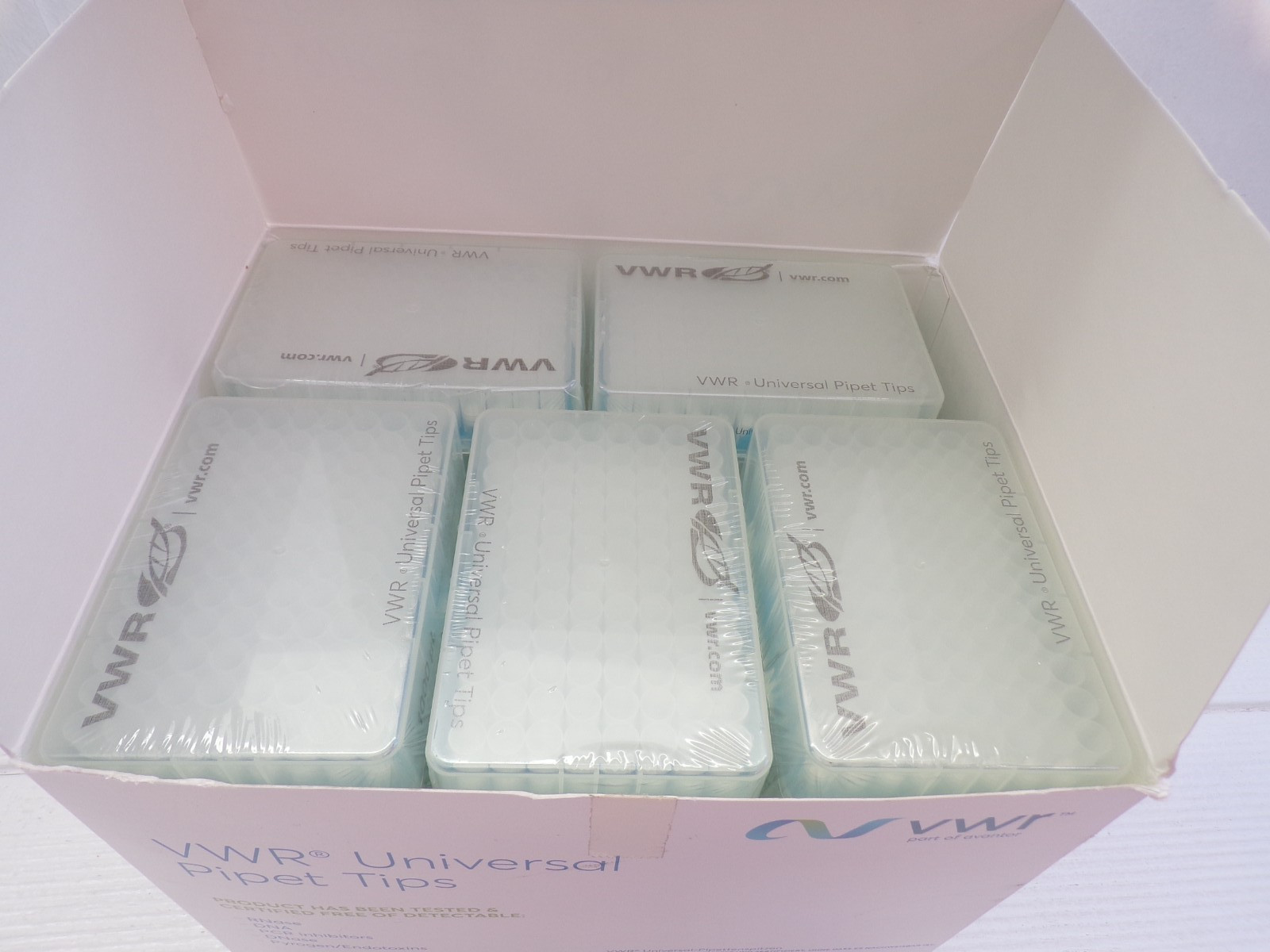 960 VWR Universal Pipet Tips 1000µl Filtered Low Retention Pre-Sterile 76322-154