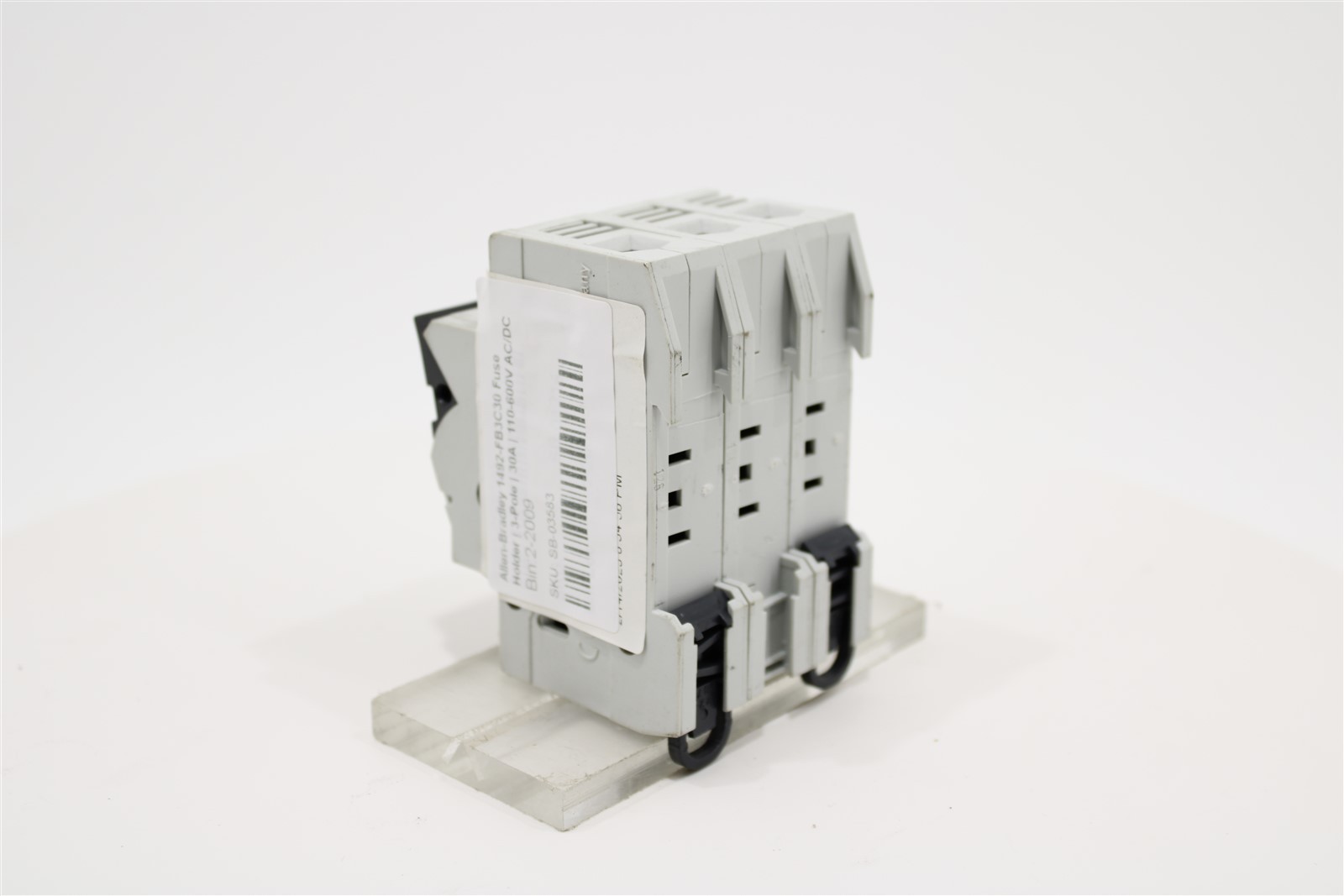 Allen-Bradley 1492-FB3C30 Fuse Holder | 3-Pole | 30A | 110-600V AC/DC