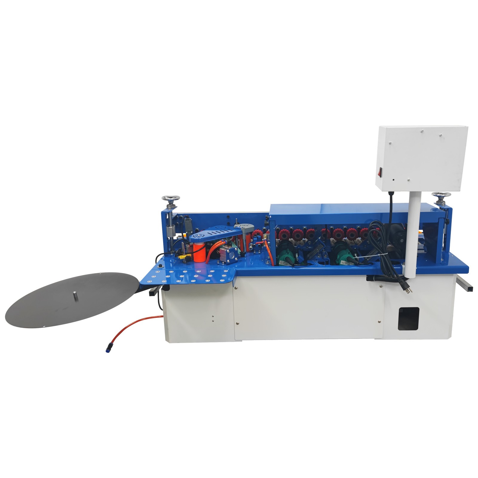 Electric Automatic Straight Curved Line Edge Bander Automatic Tape Breaking 110V