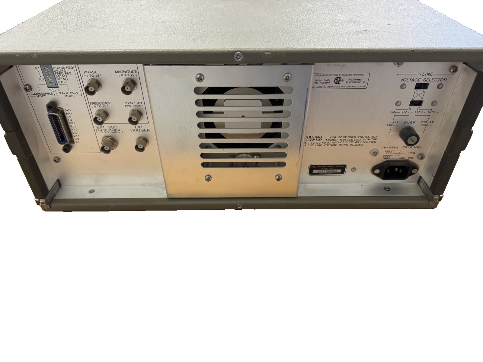 HP 4193A Vector Impedance Meter – Passes Self-Test, See Video *Parts/Repair*