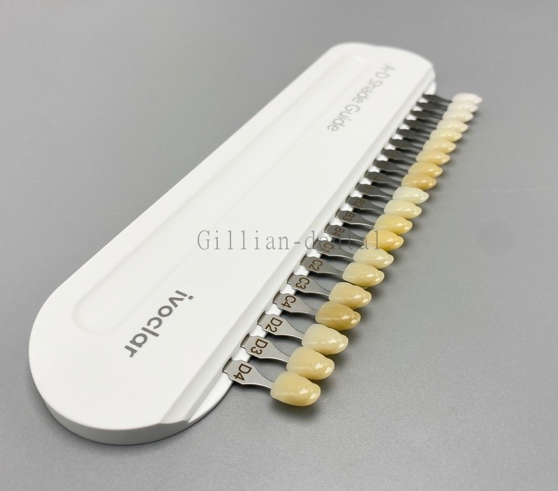 Dental IPS Natural Die Material Shade Guide Ivoclar Vivadent ND 1-9 Abutment