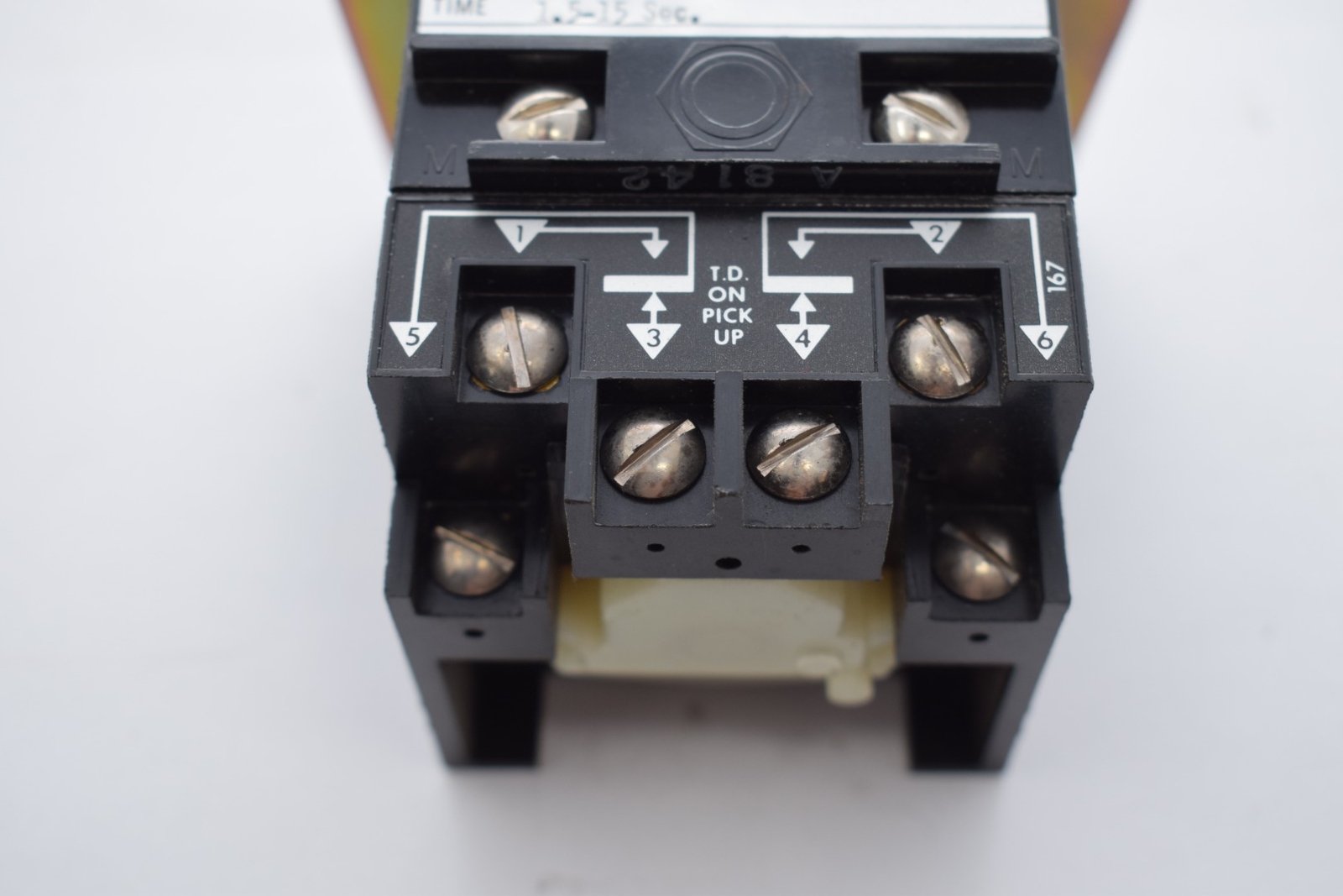 NEW AGASTAT E7012 TIMING RELAY 1.5-15 Seconds 120V E7012ACXC2006001