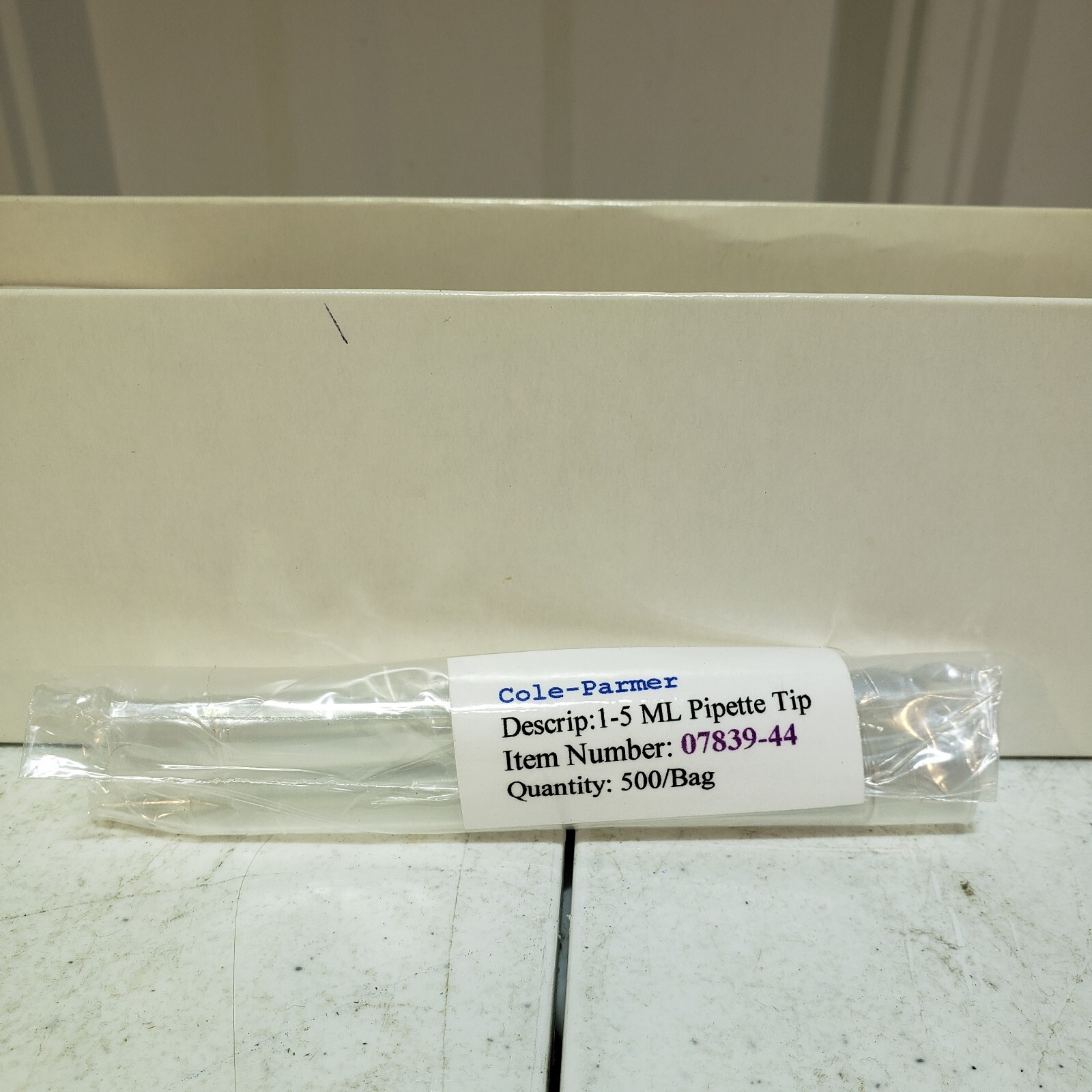Cole Palmer Fully Autoclavable 5ml 5000ul Fixed Volume Micropipette w/ 2x Wrench