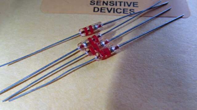 D9B USSR Germanium Detector Glass Diode 10V 40ma 100KHz (10pcs) Ships NOW U.S.A.