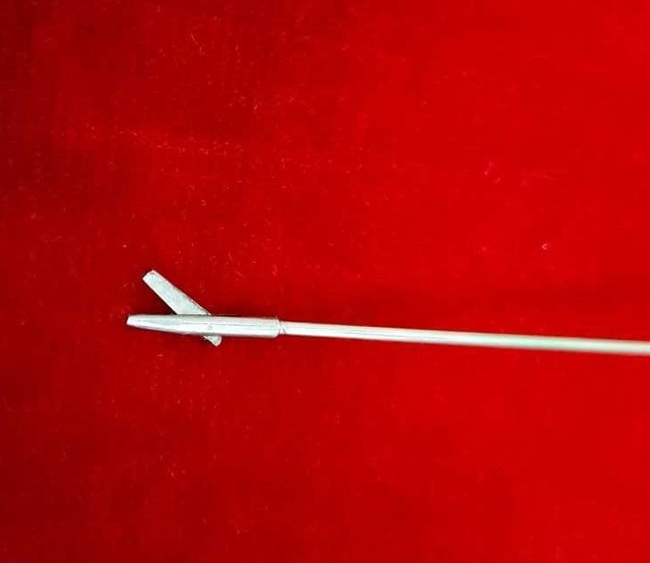 Hysteroscopy Semi Rigid Scissor 5fr 40cm Reusable Endoscopy Surgical Instruments