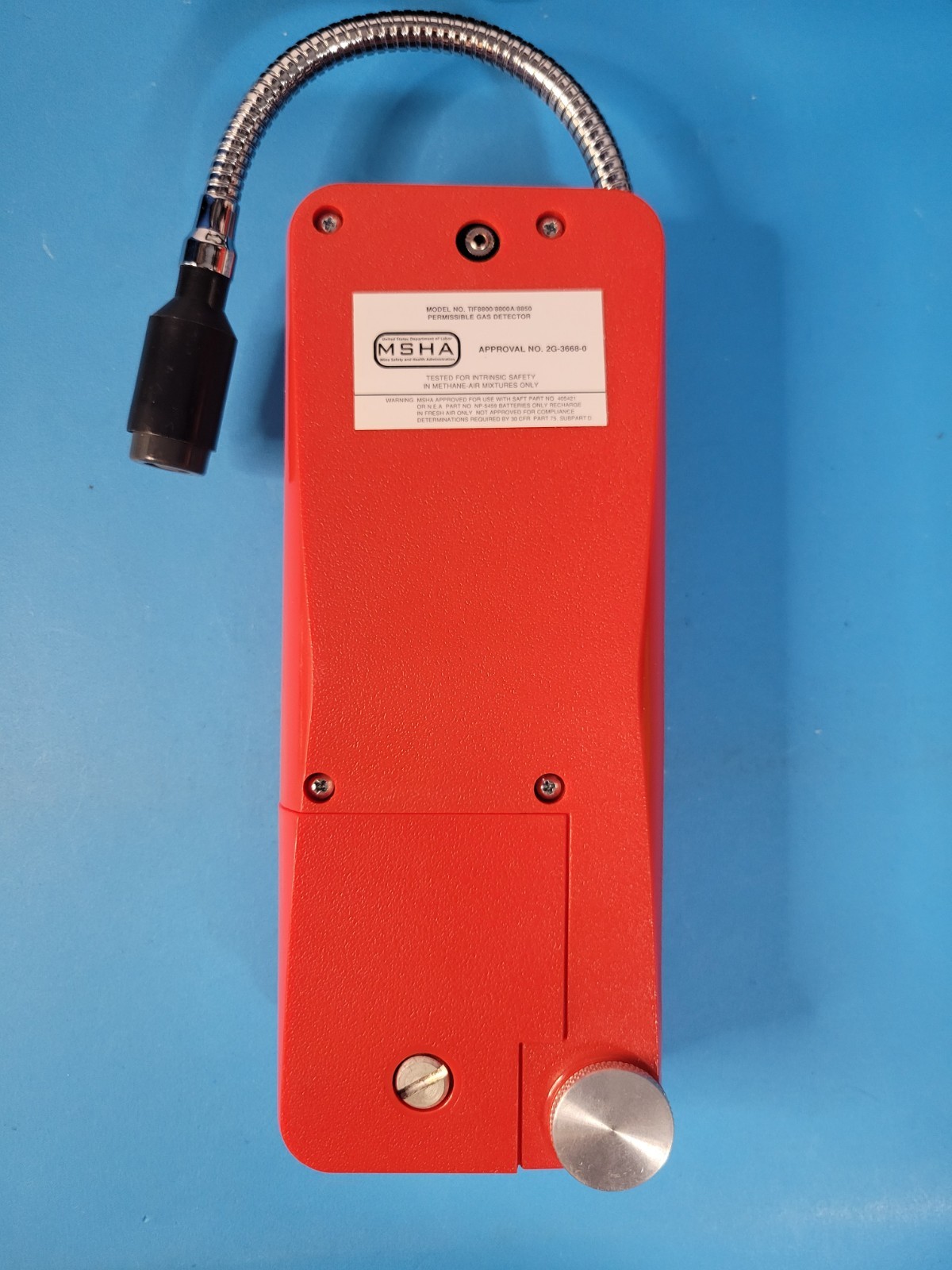 Combustible Gas Detector TIF TIF8800A Leak Tester Meter Tool Used Tested