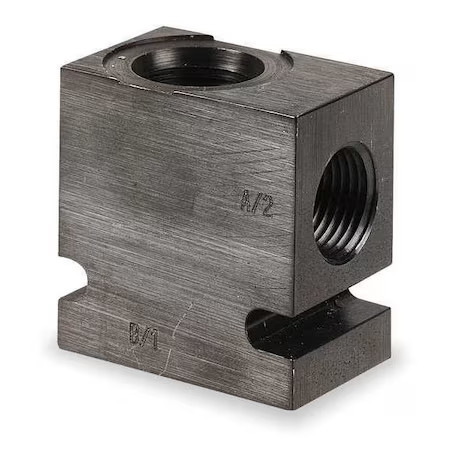 Parker B10-2-8T Valve Base, 3/4″-16, Steel, Two Positions