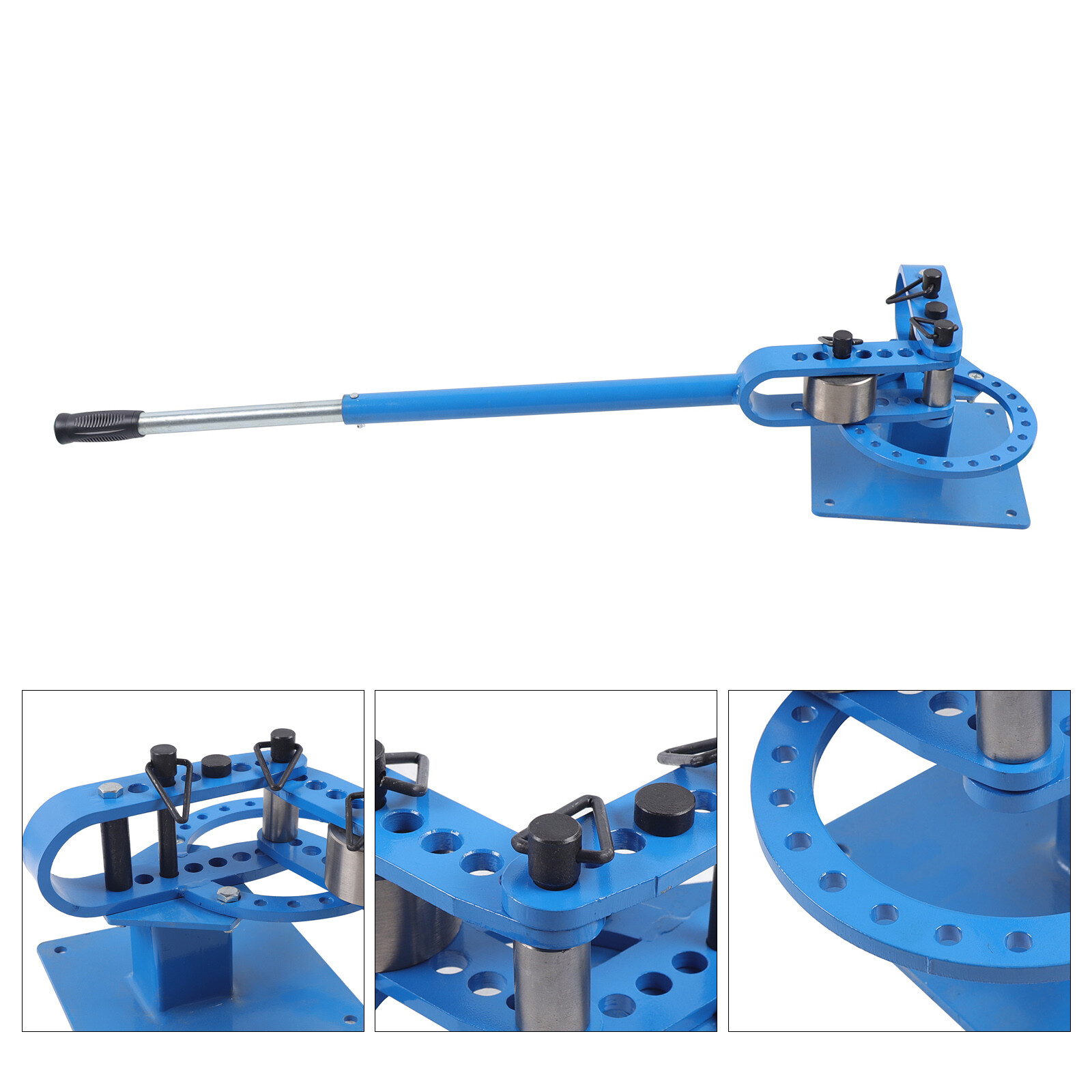 Premium Pipe Tube Bender 1”-3” inch Manual Tube Bender w/ 7 Dies Tubing Metal