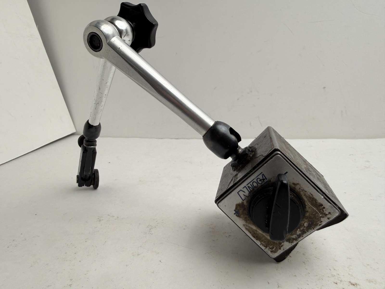 Noga Magnetic Base Dial Indicator Holder Stand, Adjustable Articulating Arm