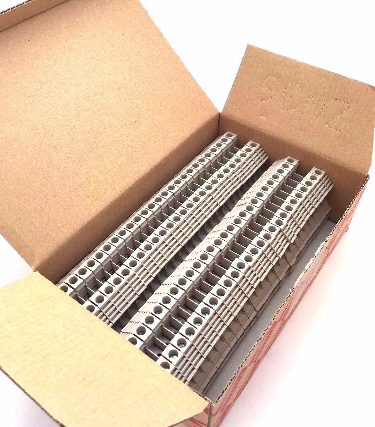 DIN Rail Terminal Blocks 12 Quantity DK6 Dinkle 8 AWG Gauge 45A 600V UL