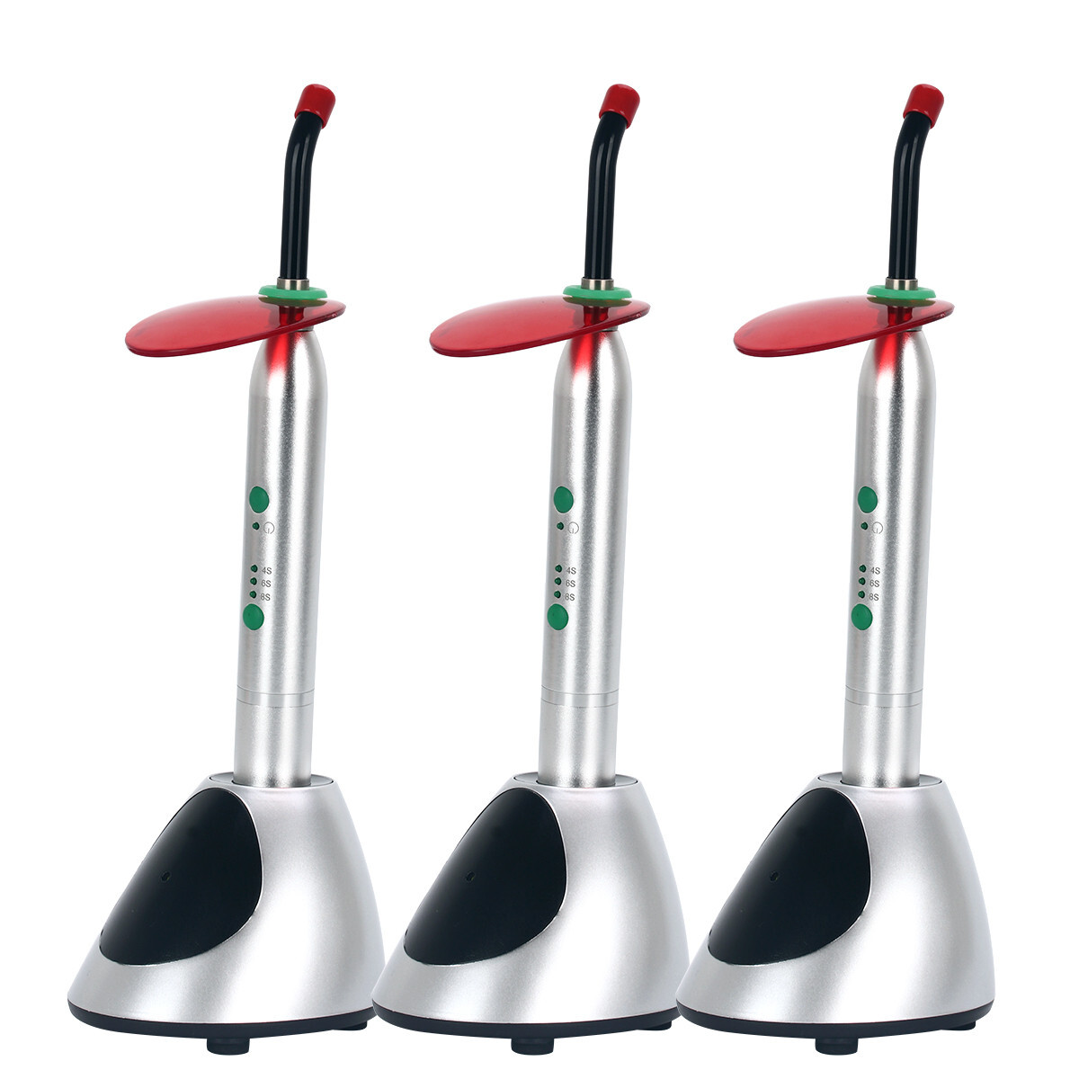 Lámpara luz curado LED inalámbrica dental Ortodoncia Curación rápida 2700m/cm2