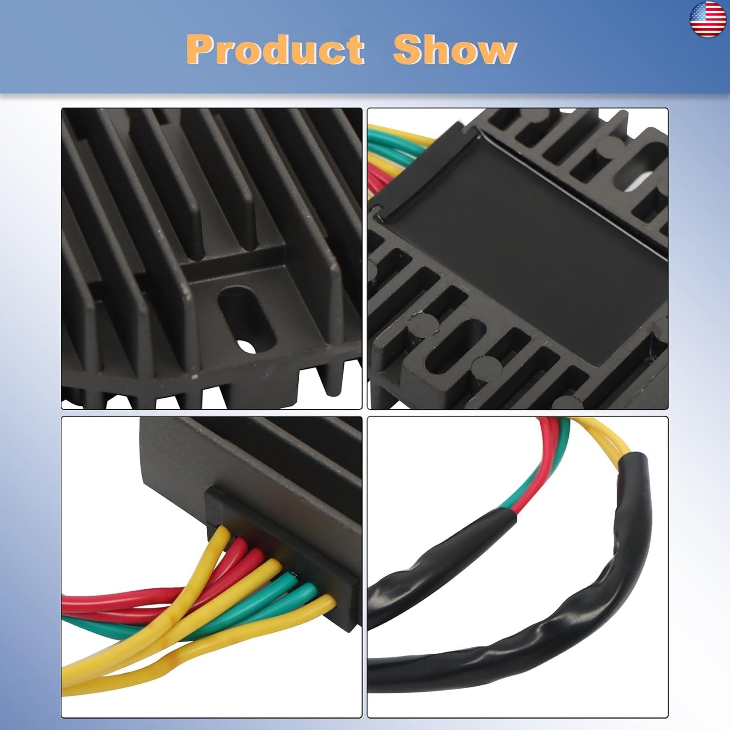 waltyotur Voltage Regulator Rectifier Replacement for Honda 1999-2007 VT600C