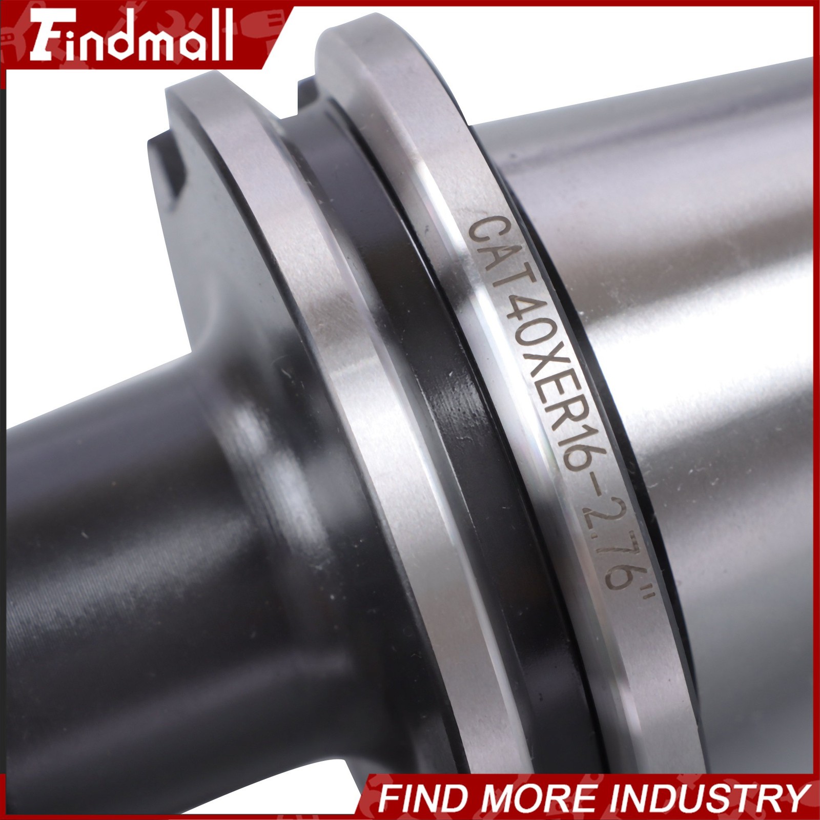 Findmall 10× CAT40-ER16 Collet Chuck 70mm 2.76″ G2.5 20000RPM CNC Milling Tool