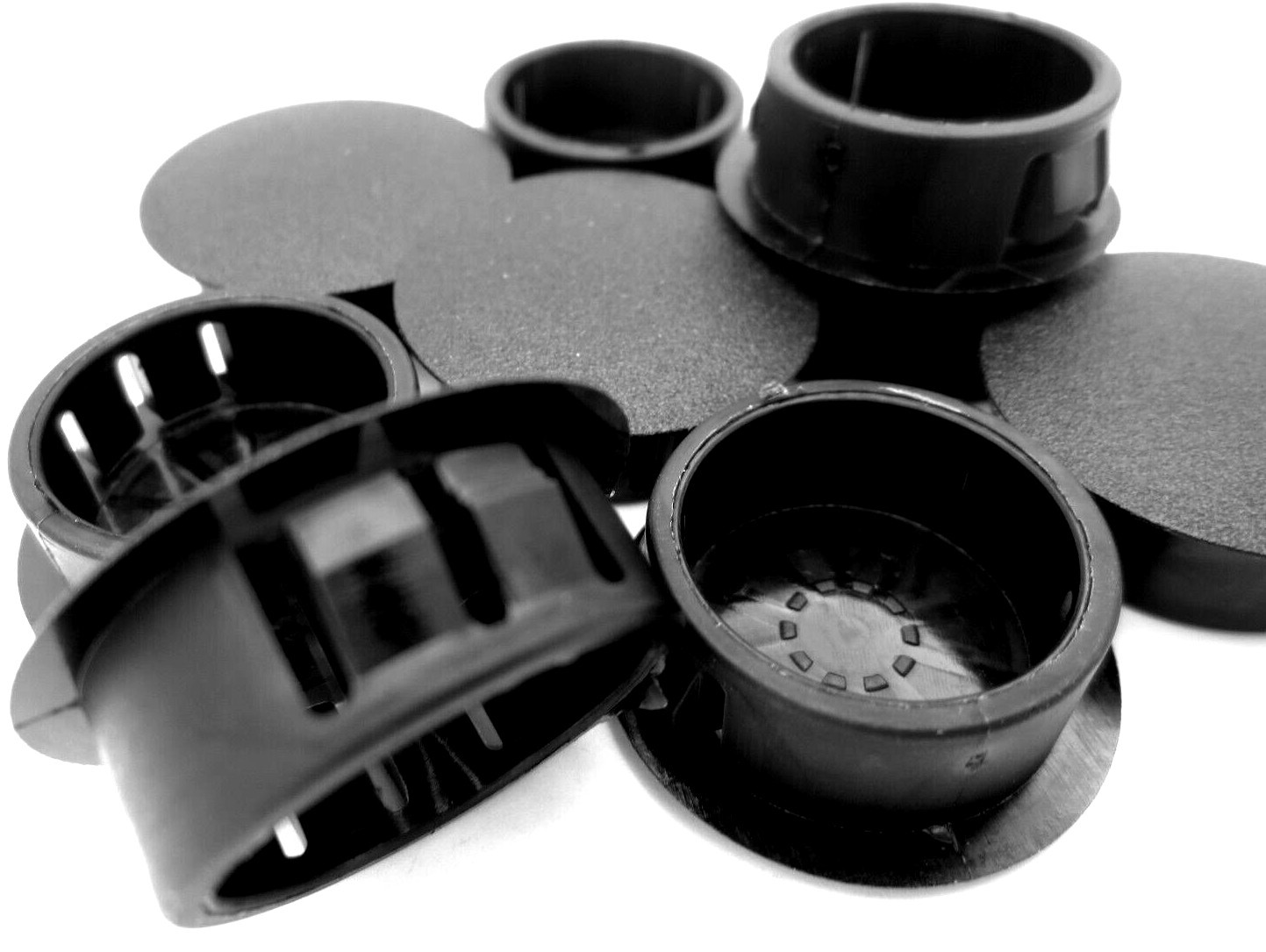 Hole Caps Plugs, Fits 1″ Round Hole, For 1/8″ Thick Material or Pole Pipe End