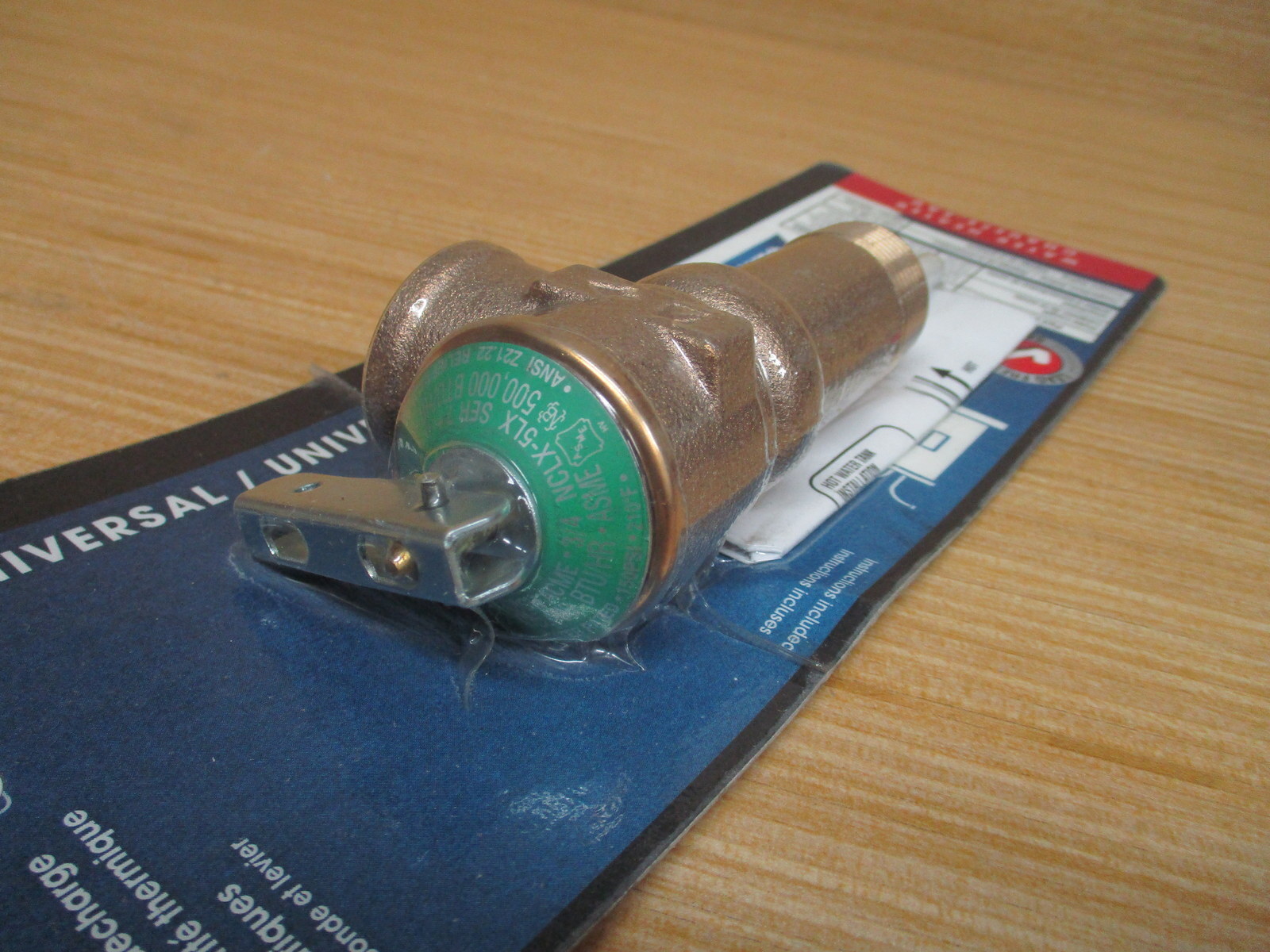 Camco 10453 Temperature/Pressure Relief Valve 3/4 NCLX-5LX