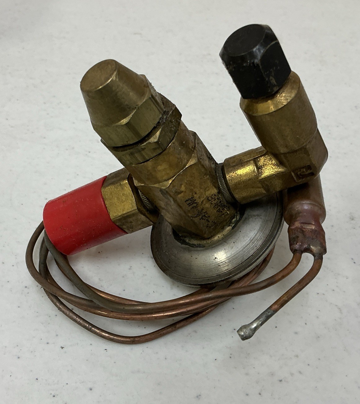 NEW SPORLAN FV-1/2-C THERMOSTATIC EXPANSION VALVE 1/4 x 1/2 SAE FLARE, FREE SHIP