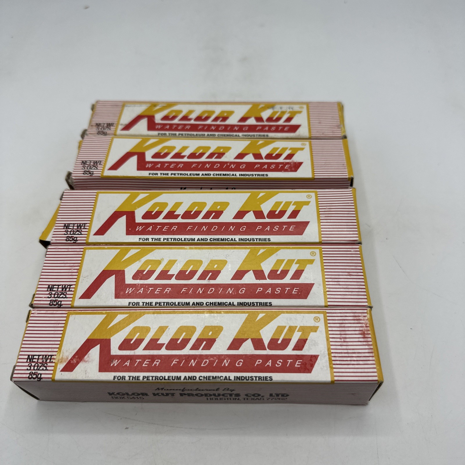 Kolor Kut 3 OZ. Water Finding Paste New Lot Of 5 Tubes