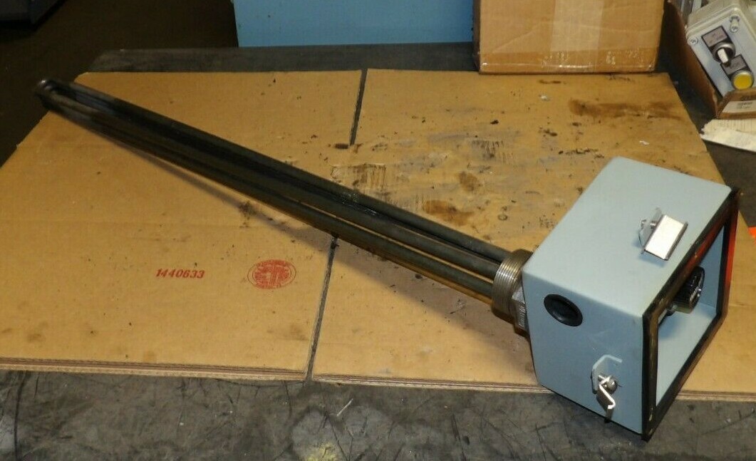WATLOW SCREW PLUG IMMERSION HEATER ELEMENT 480 V 4 KW 3Ø 34″ TUBE BHN732N13W2