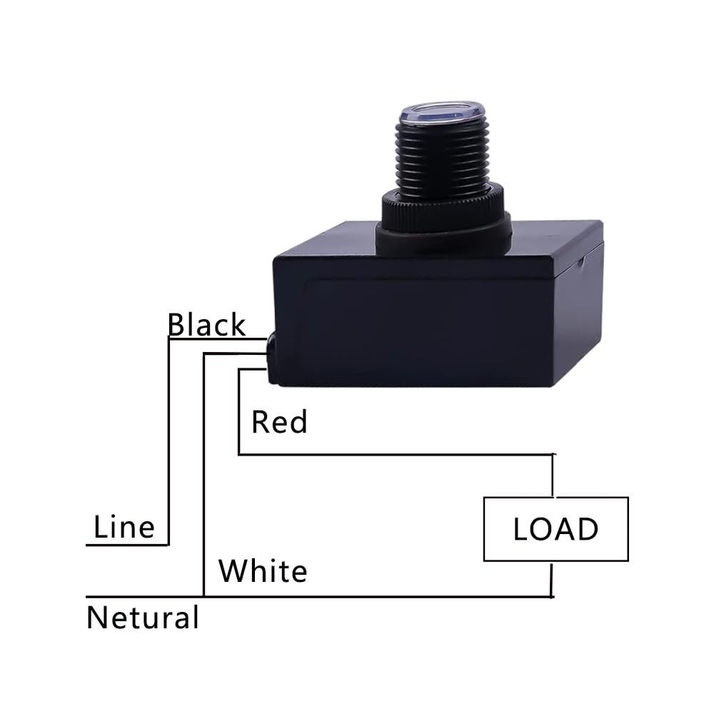 AC110-240V Photocell Light Sensor,5A Dusk to Dawn sensor switch type 1