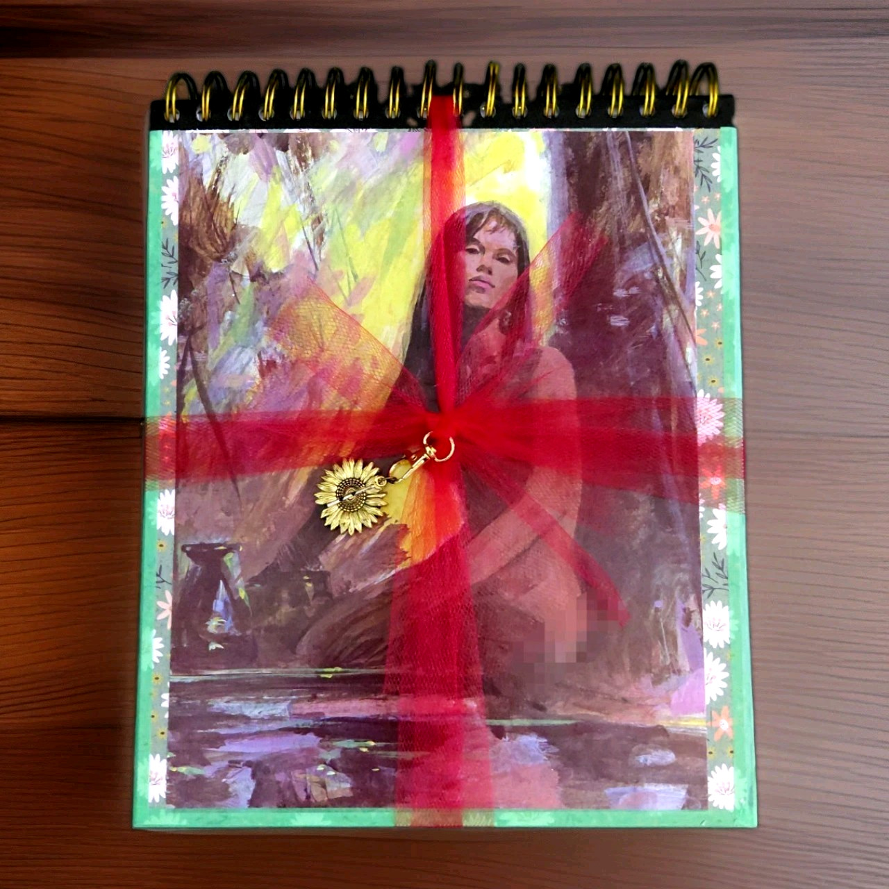 Human Body Anatomy Nudes Artsy Junk Journal Handcrafted Book 48 Pages