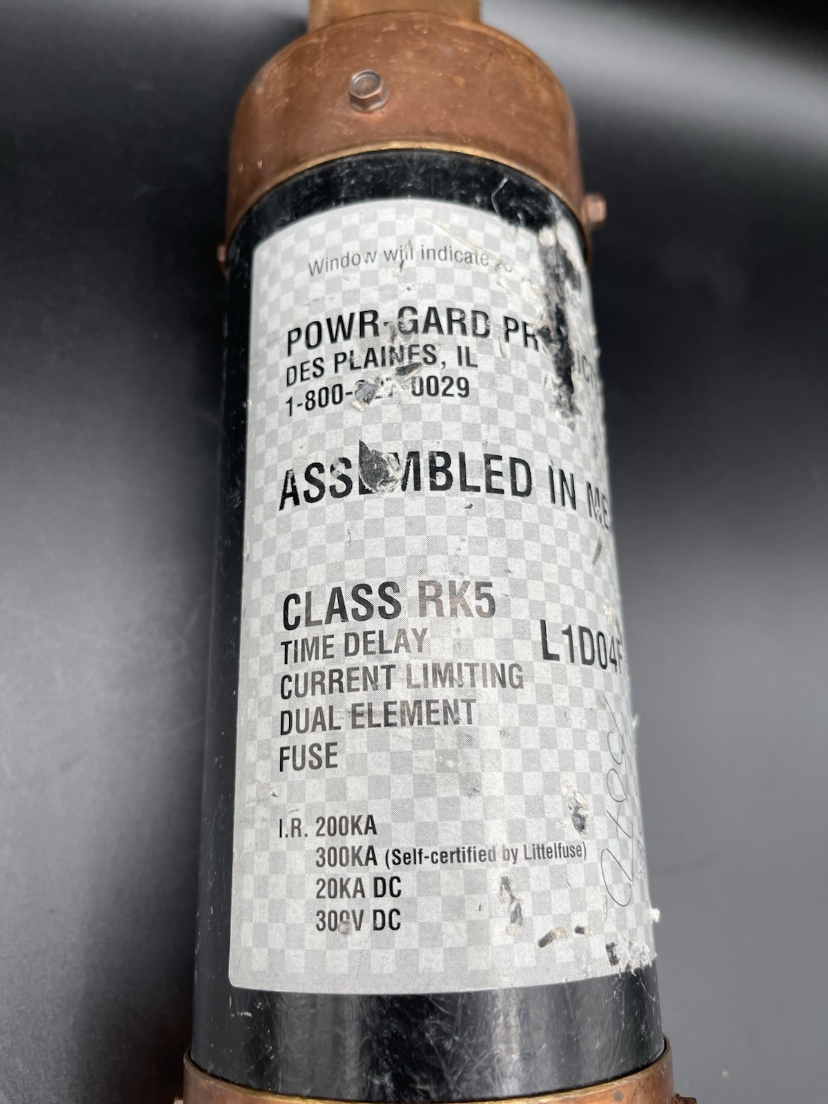 Littelfuse FLSR 400ID 400 ID FLSR400ID Indicator POWR-GARD 75-600 Vac 400A RK5