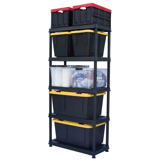 Greenmade 5-Tier Utility Rack Shelving Unit, 150 lbs Per Shelf, Garage, Laundry