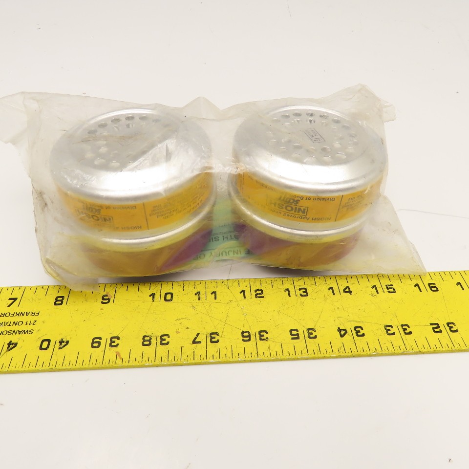 Scott 642-OA-P100 NIOSH Approved Respirator Filter Cartridge Set