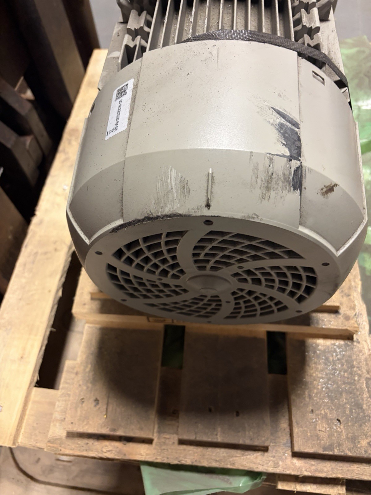 Siemens 1AV3132B 1LE10231CB222FF4-Z Brake Motor 10hp 1770rpm USED GOOD CONDITION