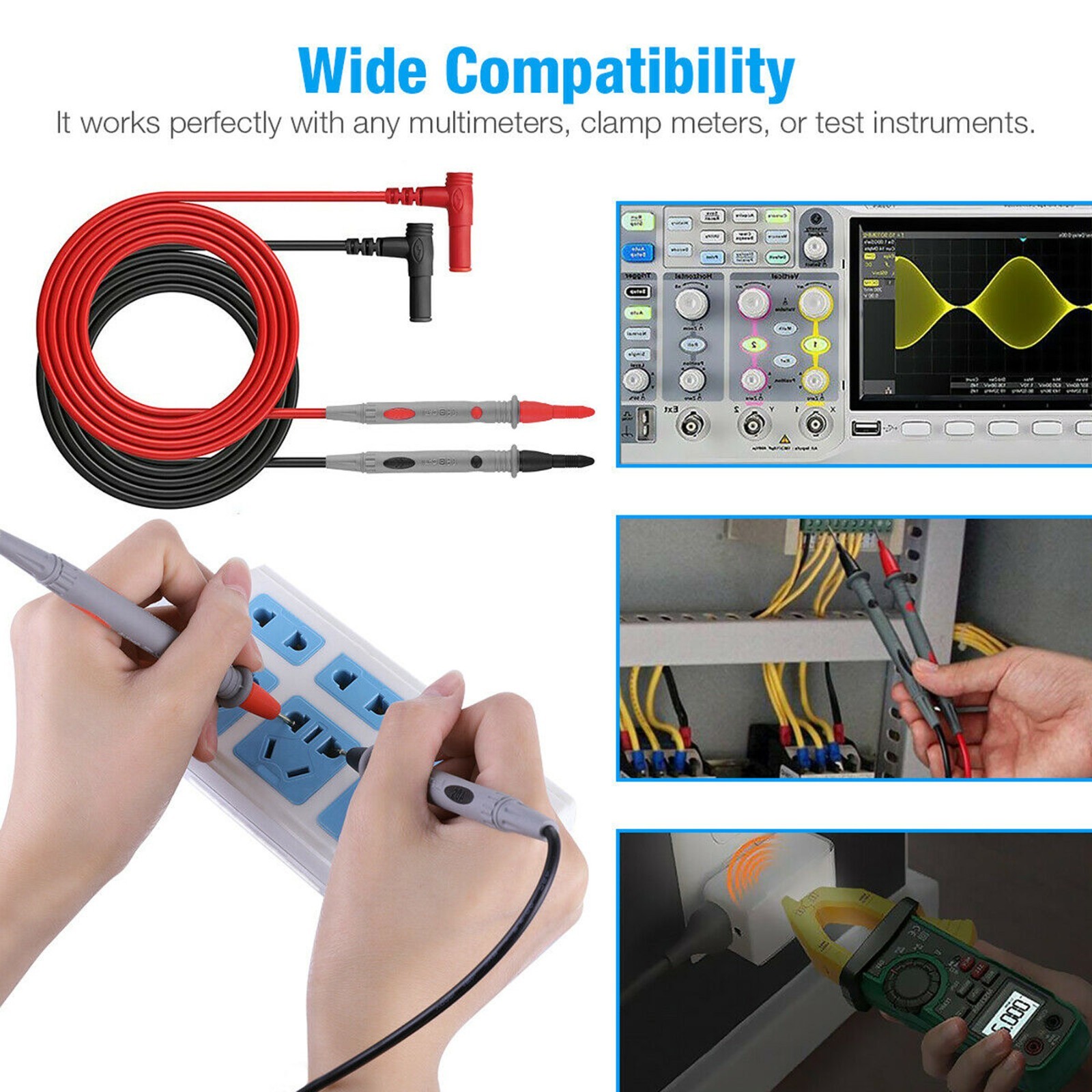 Digital Multimeter AC DC Voltmeter Ammeter Ohmmeter Volt Tester Meter XL830L USA