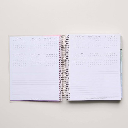 Erin Condren 5.875"x8.25" 2026-2027 12 Months Academic Planner Dated