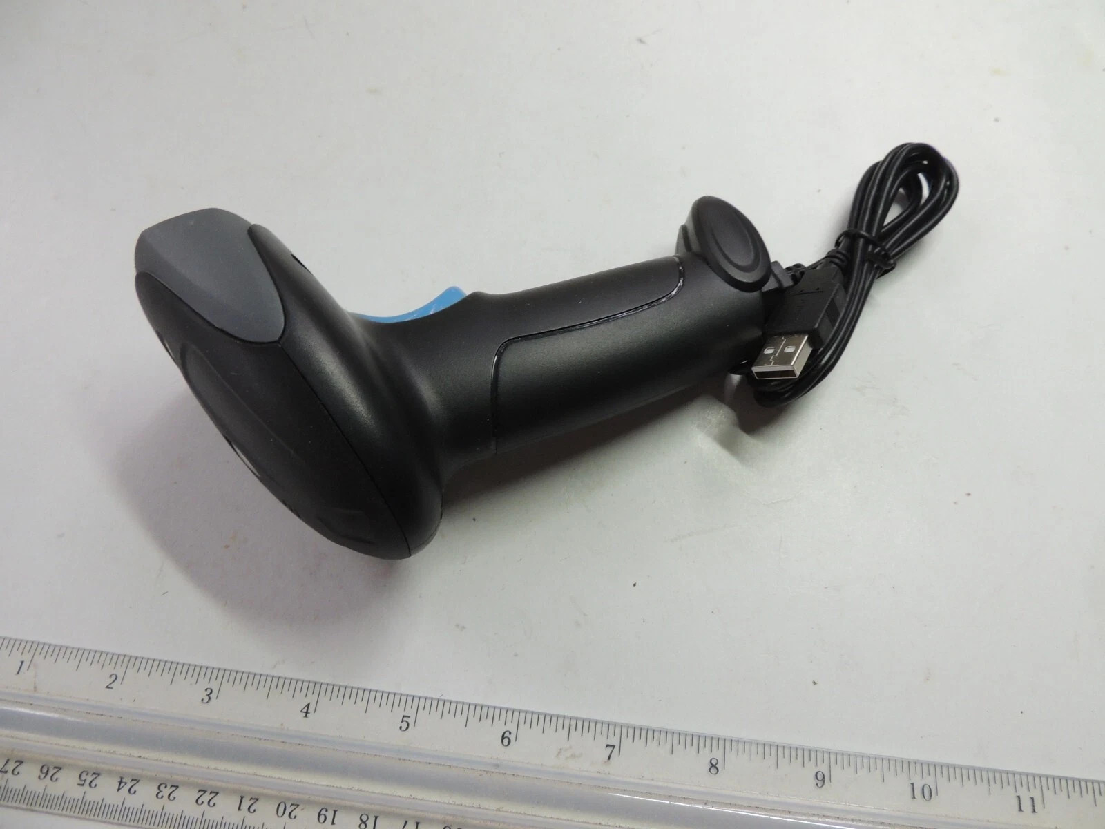 Sumicor 1D 2D Barcode Scanner, USB Wired 6.6ft/2m Length Cable Plug＆Play Bar Cod
