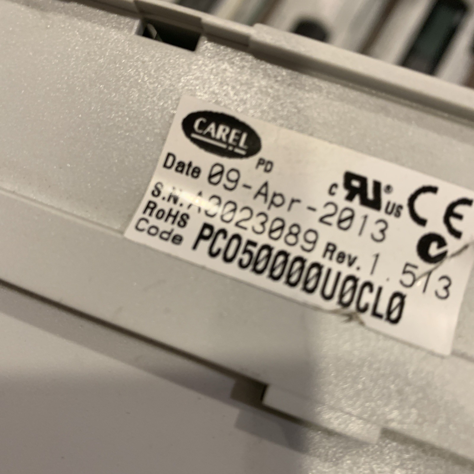 CARELProgramable CONTROLLER PCO50000U0CL0 USED