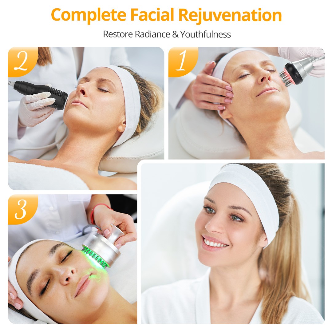 myChway 9 in 1Beauty Machine for Body Massage Facial Skin Care Spa Salon Spa Use