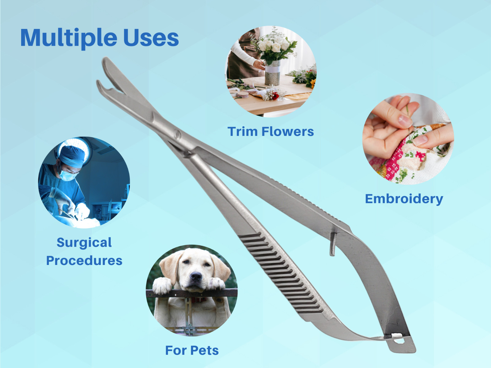 Castroviejo Snip and Stitch Scissors 5.5″ ARTMAN