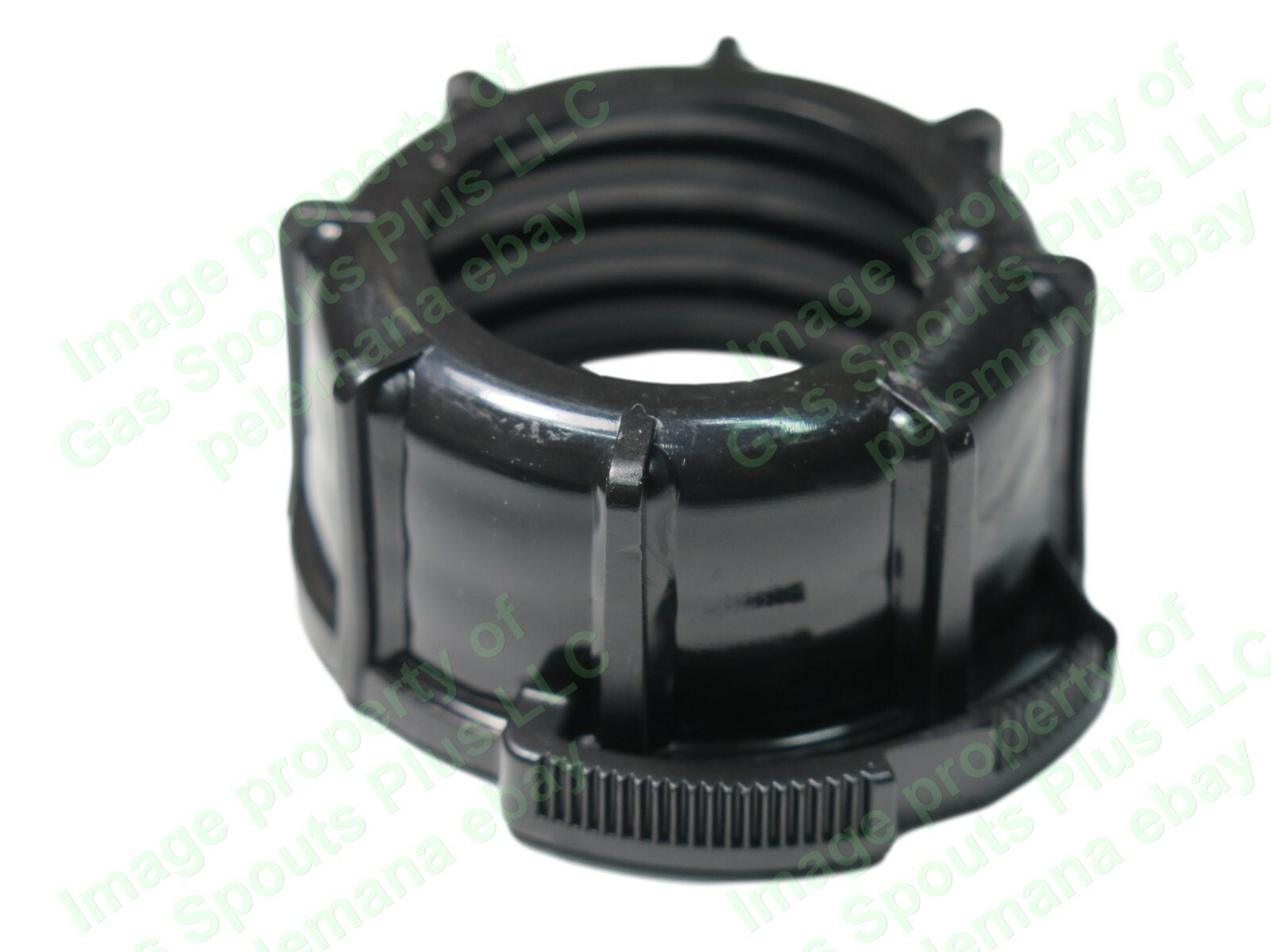 Genuine MIDWEST Gas Can Company BLACK SCREW CAP COLLAR and STOPPER incl. GASKET