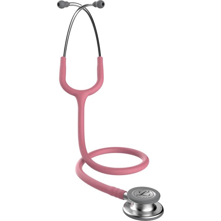 3M Littmann Classic III Monitoring Stethoscope, Pearl Pink, 5633